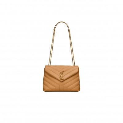 YSL LOULOU SMALL IN QUILTED LEATHER 494699DV7272516 (23*17*9cm)